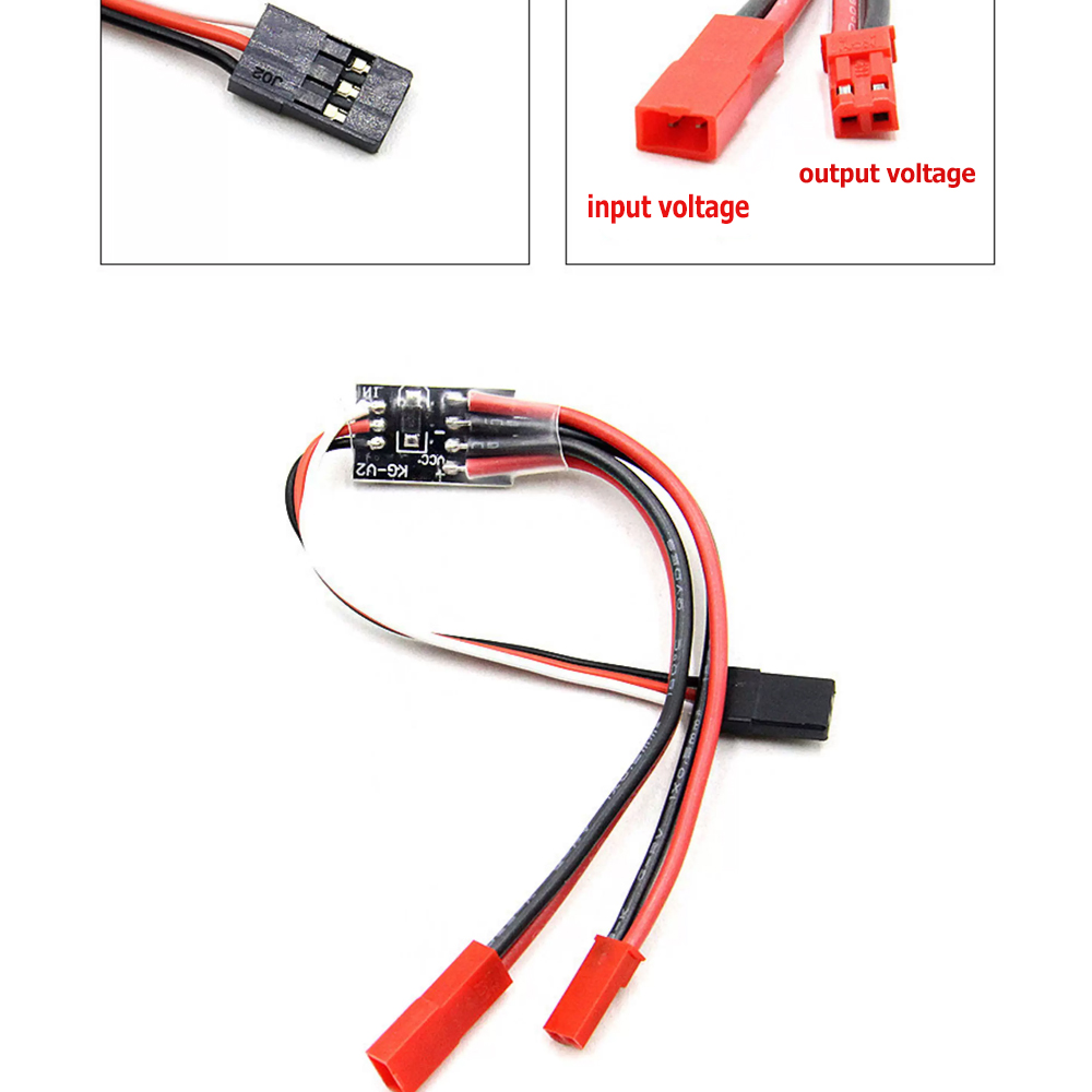 Drone Battery - Elektroniczny przełącznik zdalnego sterowania wysokoprądowy 2-20A