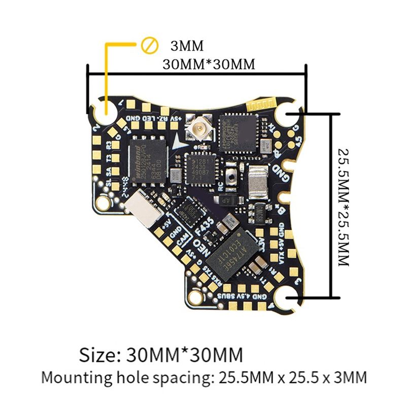 FBIL-F435 NEO 1S AIO Kontroler – Drone Flight Controller recenzja i cena