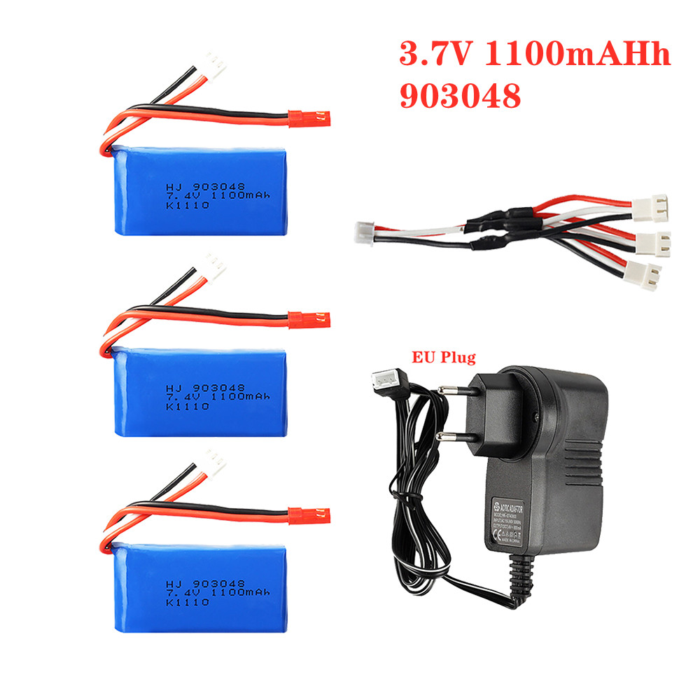 1-5szt 7.4V 1100mah903048 Akum – Drone Charger recenzja i cena