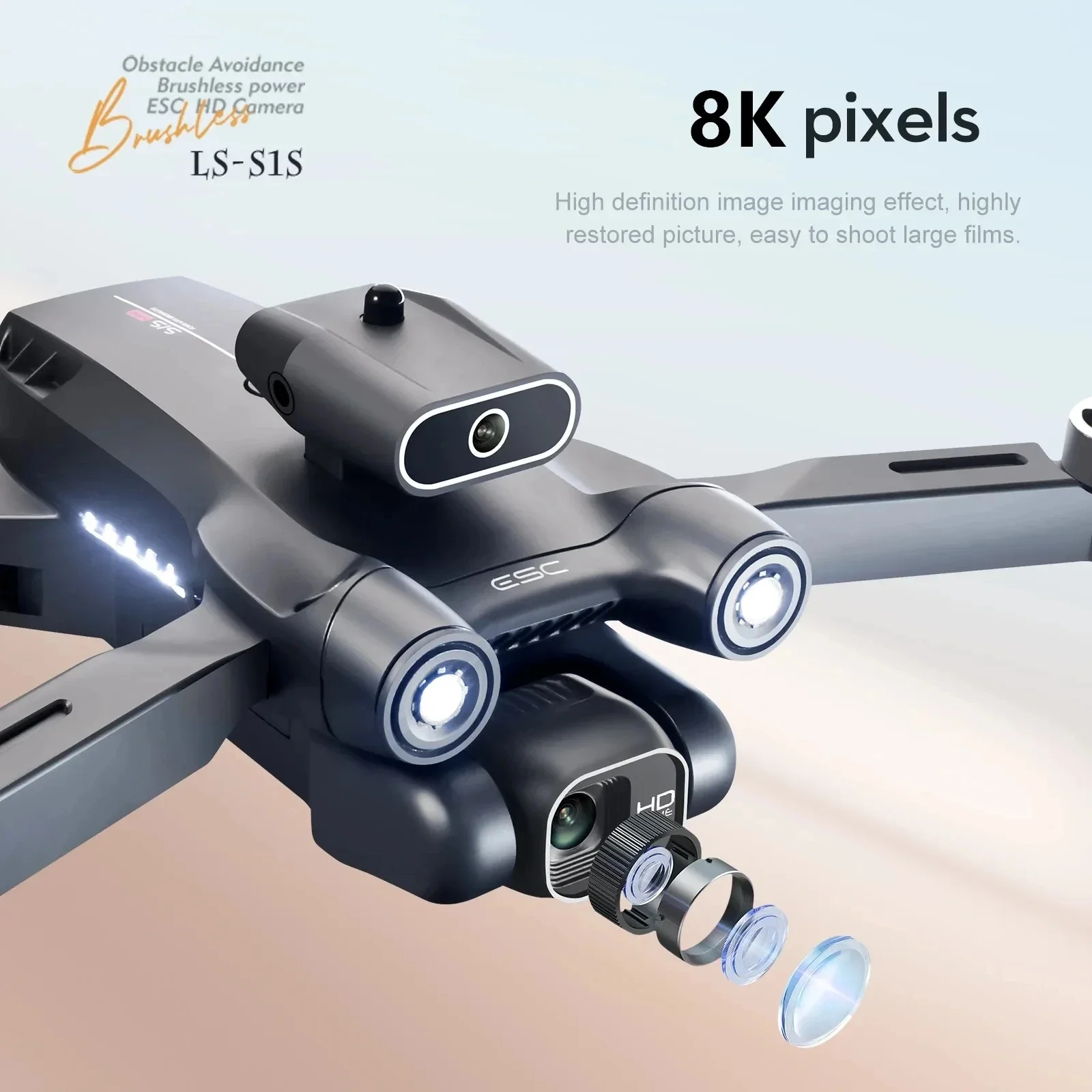 Nowy S1S 5G GPS Drone Camera 8 – Drone Gps Module recenzja i cena