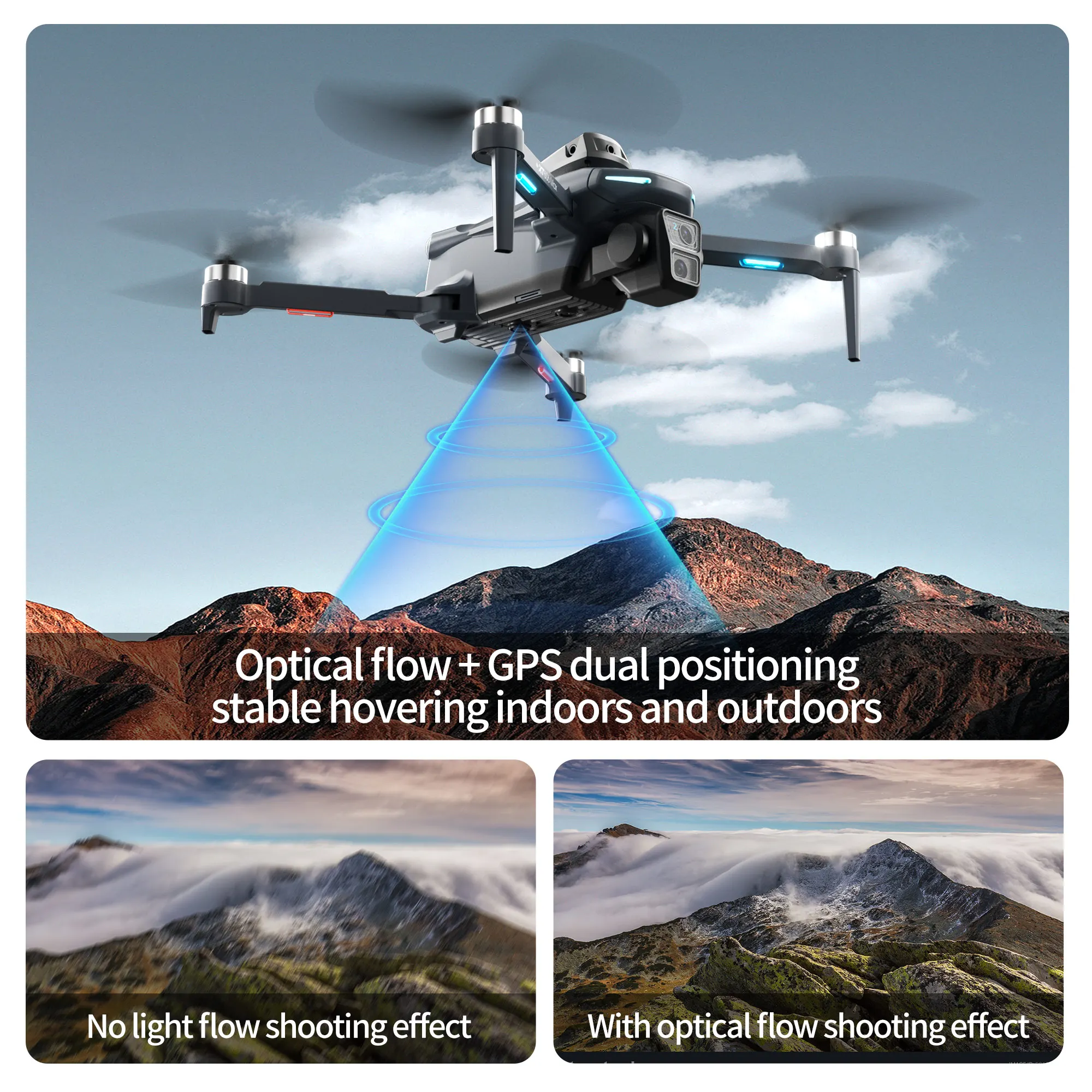 Oryginalny dron XT606 MAX GPS  – Drone Gps Mount recenzja i cena