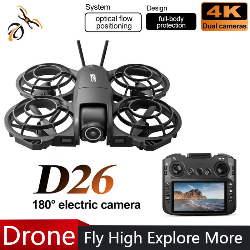 Dron D26 4K Aerial HD 180 °    – Drone Gimbal recenzja i cena