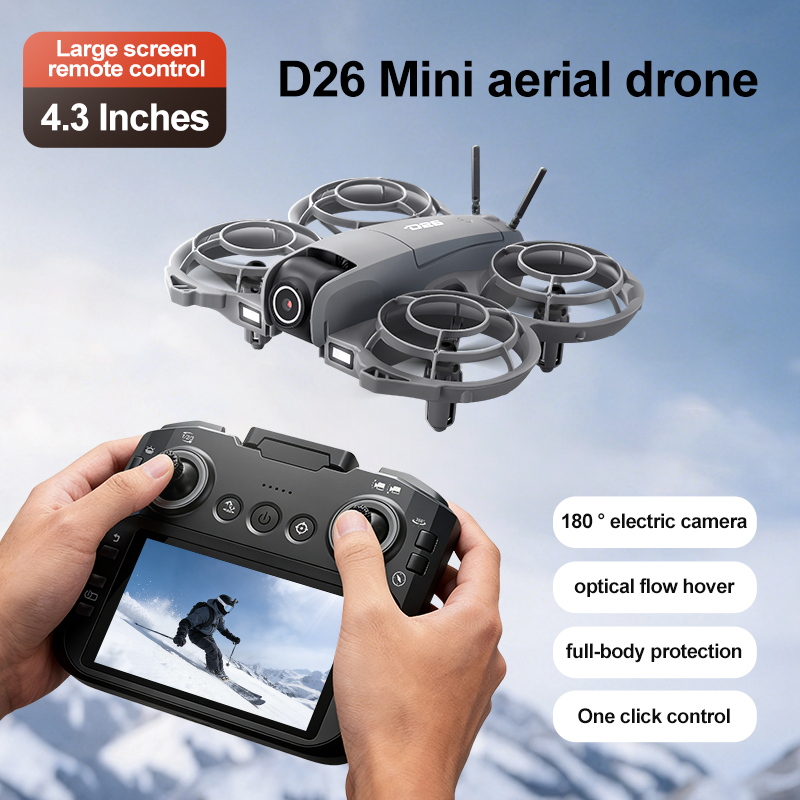 Dron D26 4K Aerial HD 180 °    – Drone Gimbal recenzja i cena