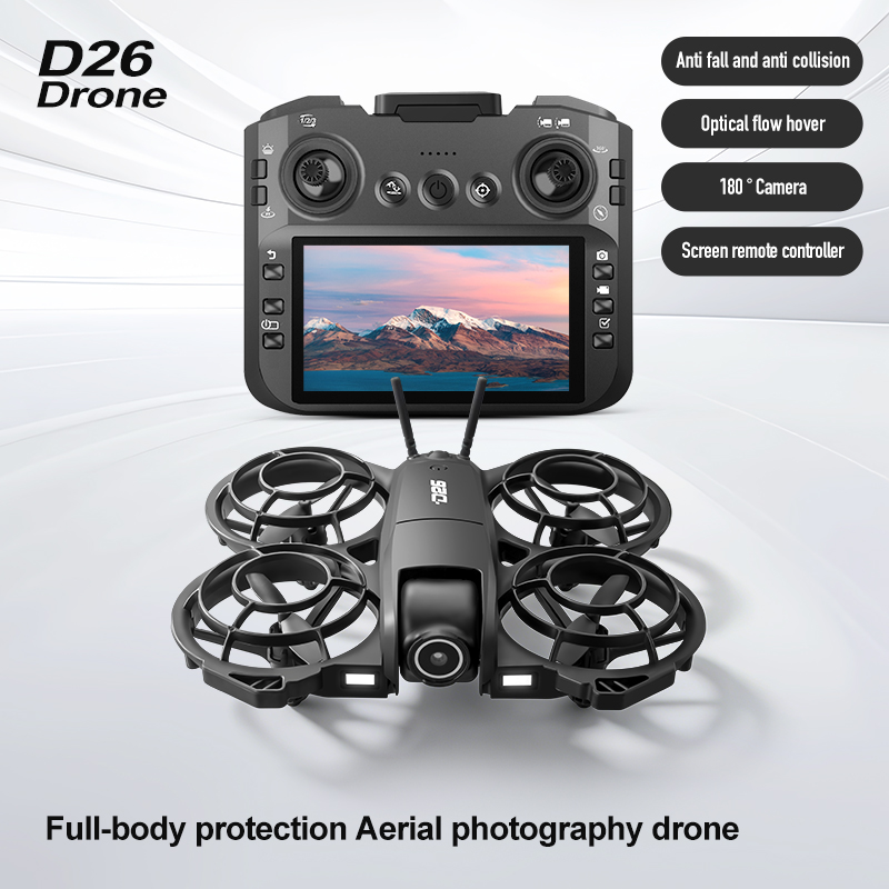 Dron D26 4K Aerial HD 180 °    – Drone Gimbal recenzja i cena