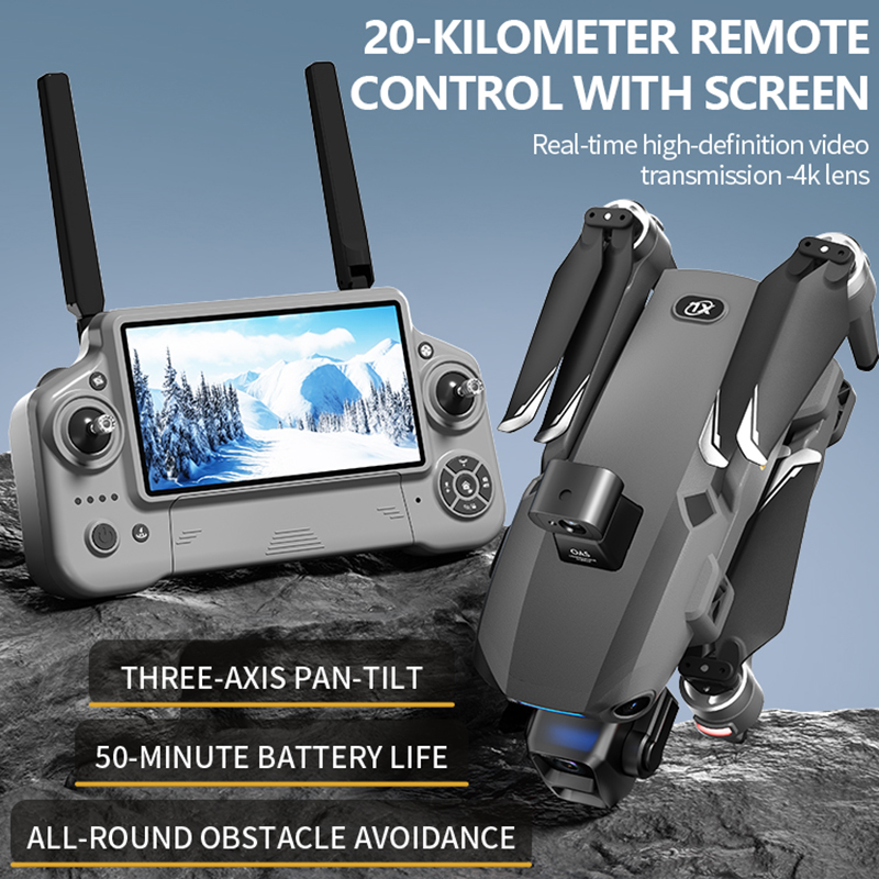 Nowy dron z podwójną kamerą 8K – Drone Gimbal recenzja i cena