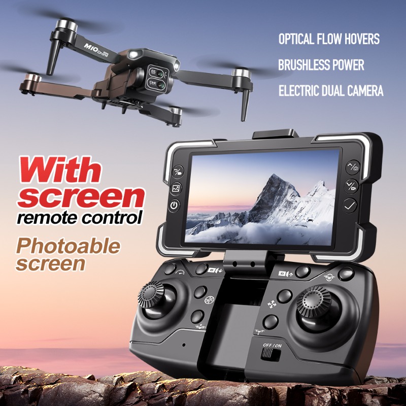 Dron z kamerą M10, pilot zdaln – Drone Gimbal recenzja i cena