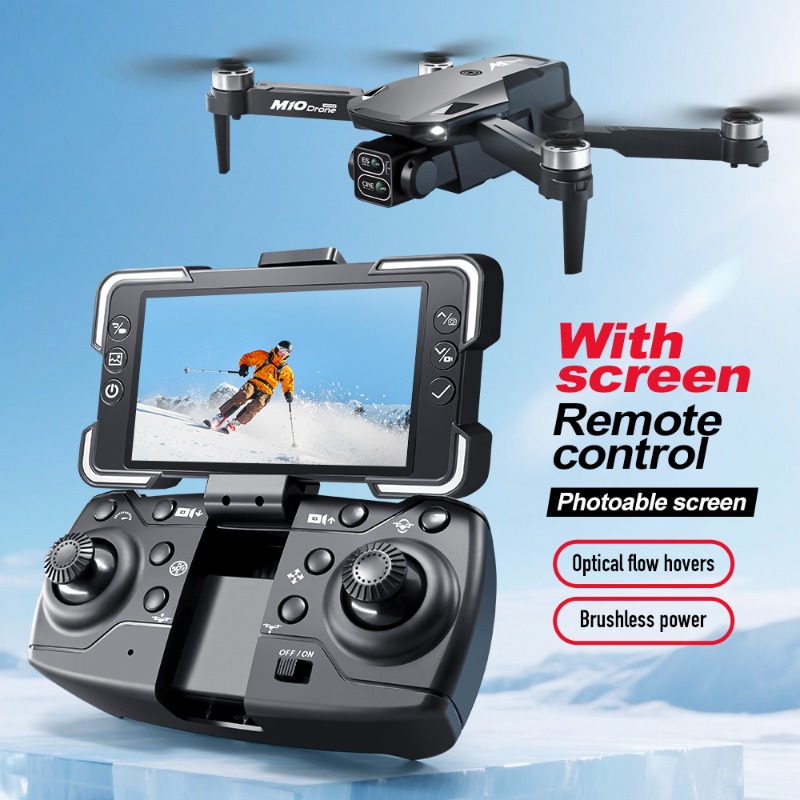 Dron z kamerą M10, pilot zdaln – Drone Gimbal recenzja i cena