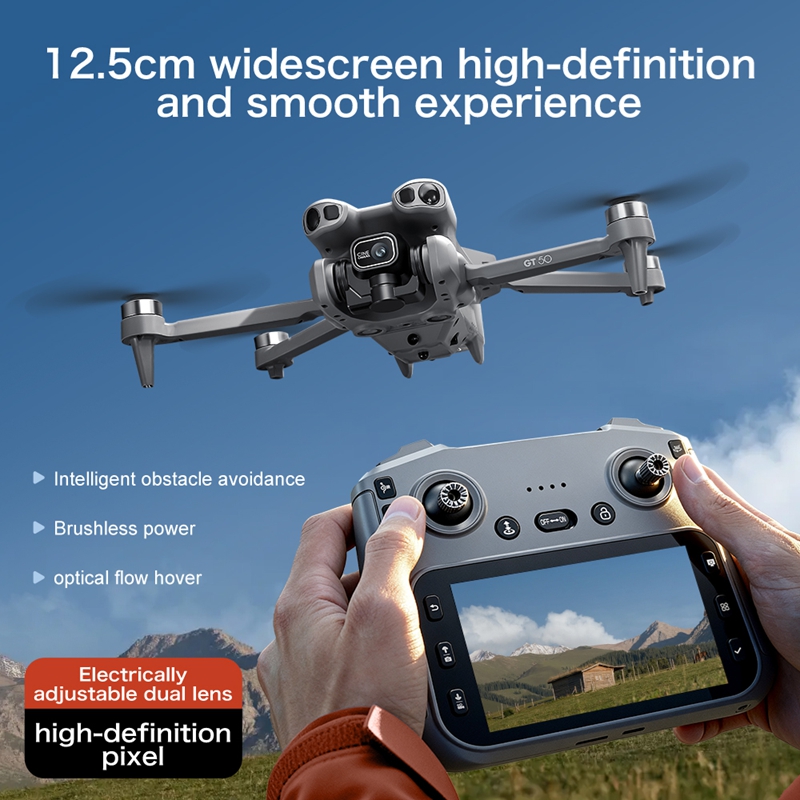 Mini Dron GT50 z Podwójną Kame – Drone Gps Mount recenzja i cena