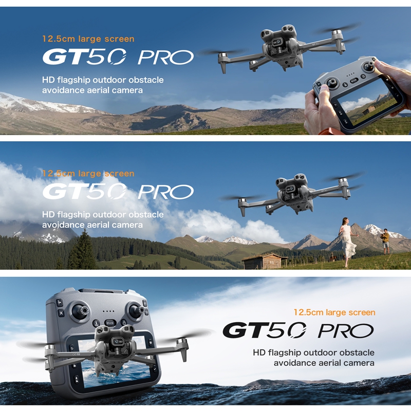 Mini Dron GT50 z Podwójną Kame – Drone Gps Mount recenzja i cena